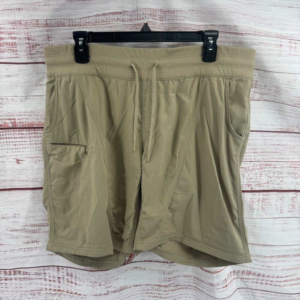 The North Face Shorts Womens XL Aphrodite 2.0 Hiking Performance Khaki Tan
